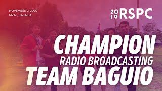 Team Baguio: CHAMPION Cordillera RSPC 2019