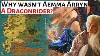 Why was Aemma Arryn not a Dragonrider when her cousins were? | House Of The Dragon Lore & Analysis