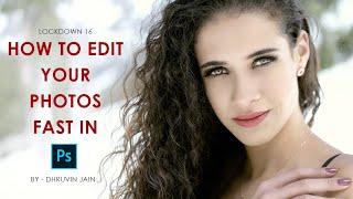 Learn PHOTOSHOP easy and Fast editing in Hindi | by Dhruvin Jain