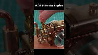 Testing the Smallest 4-Stroke Engine in the World  #shorts