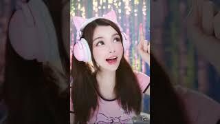 可爱加一开心演唱DJ版《大花轿》摇头妹妹好卡哇伊