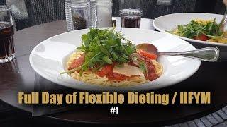 Natural Bodybuilding series 130 : Full day of Flexible Dieting / IIFYM #1