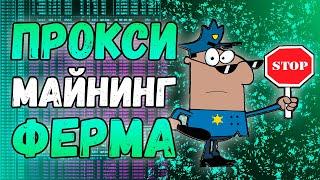 Прокси майнинг ферма | Как намайнить реальный срок