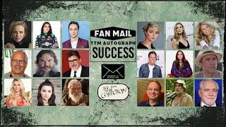 70+ Responses to Celebrity Fan Mail | TTM Autograph Collecting Successes June 2024