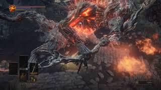 Dark Souls III The Ringed City: Killing Fire Demon in Undead Settlement