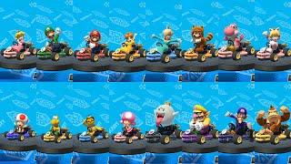 Mario Kart 8 All Characters Select Animation (マリオカート8 デラックス)