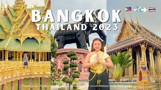 6D5N BANGKOK THAILAND 2023  | ₱1,000 Hotel, DIY tours,food guide, markets ️️