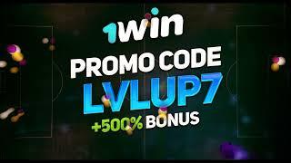 1win Promo Code 2024: LVLUP7 - 500% + CASHBACK Bonus on 1win