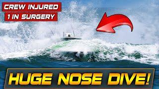 BRUTAL!!  WORST STUFFING EVER AT HAULOVER INLET | CREW HOSPITALIZED | BOAT ZONE