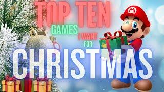 Ten Games I am the MOST EXCITED for this Holiday Season!