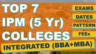 Top 7 IPM Colleges of India - Fees, Placements, Eligibility, Exam Pattern | IPM 2021