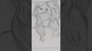 #Putting Pencil to Paper: Capturing the Allure of a Beautiful Girl in an Intriguing Sketch