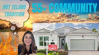 Affordable Telaro 55+ Community at Tradition Port St Lucie FL on the Treasure Coast