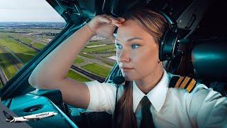 BOEING 737 LANDING Amsterdam Schiphol Airport RWY36C | Cockpit View | Life Of An Airline Pilot