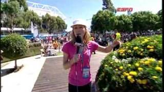 Novak Djokovic  vs Amer Delik Australian open. Fan fight after match. !!