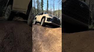 Testing the off-road capabilities of the new 2025 #Lexus LX700h Overtrail.