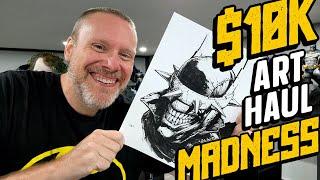 OMG I Spent Nearly $10K In Original Batman Art In One Week!