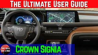 Mastering Your 2025 Toyota Crown Signia: The Ultimate User Guide for Screens, Buttons, and Settings