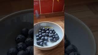 Organic blueberry  #shorts #asmr