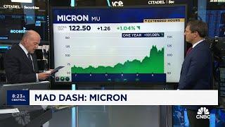 Cramer’s Mad Dash: Micron