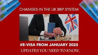UK's BRP to e-Visa Revolution: e-Visas vs. Old-School BRPs