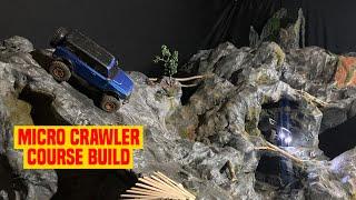 How to build a realistic indoor micro crawler course for 1/24th scale