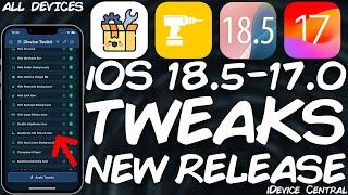 iOS 18.5 - 16.0 Jailbreak: A LOT More Tweaks Now AVAILABLE in iDevice ToolKit for ALL Devices! No JB