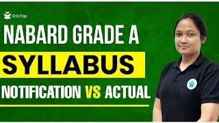 NABARD Grade A Detailed Syllabus | Generalist Post Exam Pattern & Complete Syllabus | Phase 1 & 2