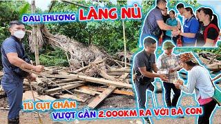 ĐAU THƯƠNG LÀNG NỦ: EM TÚ VƯỢT 2.000 KM MANG TẤM LÒNG VÀNG MẠNH THƯỜNG QUÂN ĐẾN TỪNG NHÀ