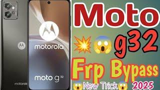 Moto g32 Frp Bypass New Trick 