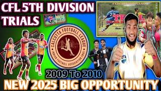 KOLKATA/WEST BENGAL/ FOOTBALL TRIALS  CFL 5TH DIVISION TRILAS 2025CFL #footballleague #indian 