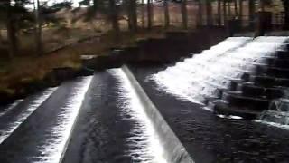 A magnificent weir between Loch Arklet and Loch Katrine