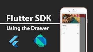 Flutter SDK Tutorial - Building a Beautiful Sliding Side Menu Using a Drawer