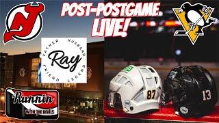NJ Devils vs. Pittsburgh Penguins Post-Postgame LIVE! 4/11/25 DISAPPOINTMENT AT THE ROCK