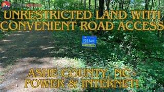 Unrestricted Land with Convenient Road Access! | NC Land for Sale!