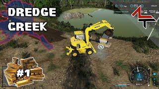 Gold fever - FS22 | First small gold mining steps on Dredge Creek, Alaska