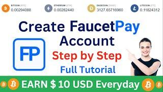 How To Create Faucetpay Account | How to make faucetpay account