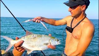 A GOOD fishing session from shore! Sea fishing in Italy with Artificial Baits [PERSONAL BEST]