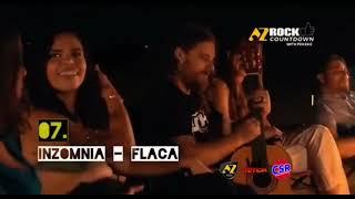 AZ Rock Countdown. Sabado 12 de Abril  del 2025. Nacional Puerto Rico