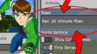 Minecraft "Ben 10 Ultimate Alien" World (Finding Ben 10 on this Minecraft Seed)