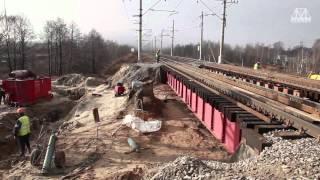 Путепровод в г. Павловский Посад Московской области, январь 2015