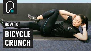 AB EXERCISE - How to do a bicycle crunch