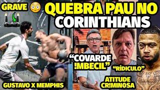 BOMBA! A ATITUDE REVOLTANTE DE MEMPHIS NO VESTIÁRIO QUE FEZ NET0 E MAUR0 DETONAR O JOGADOR NA CRISE