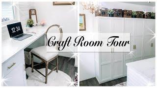 INSIDE MY SHE SHED: Craft Room!!! - TINY HOUSE TOUR