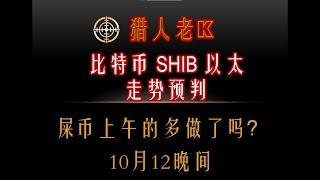 比特币 SHIB 以太行情分析！屎币还涨吗？