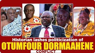 Ending Otumfour - Dormaahene saga: Historian think 3 solid solutions