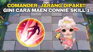 Commander Paling Underrated? Connie Skill 1 Auto Dapet Hero Gratis | Magic Chess Update 2024!