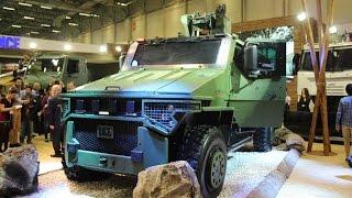 Vuran 4x4 multipurpose armoured vehicle BMC IDEF 2015 defense exhibition Turkey Army Recognition Web