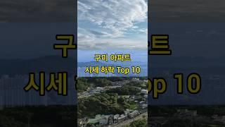 구미 아파트 시세 하락 Top 10