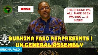 BURKINA FASO'S SPEECH AT THE UN GENERAL ASSEMBLY